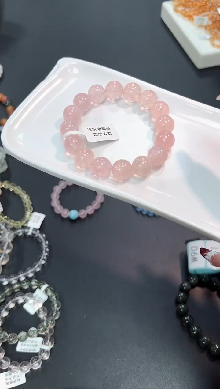 【闪购商品】水晶手串未镶嵌88W多样性发其一1条默认微瑕