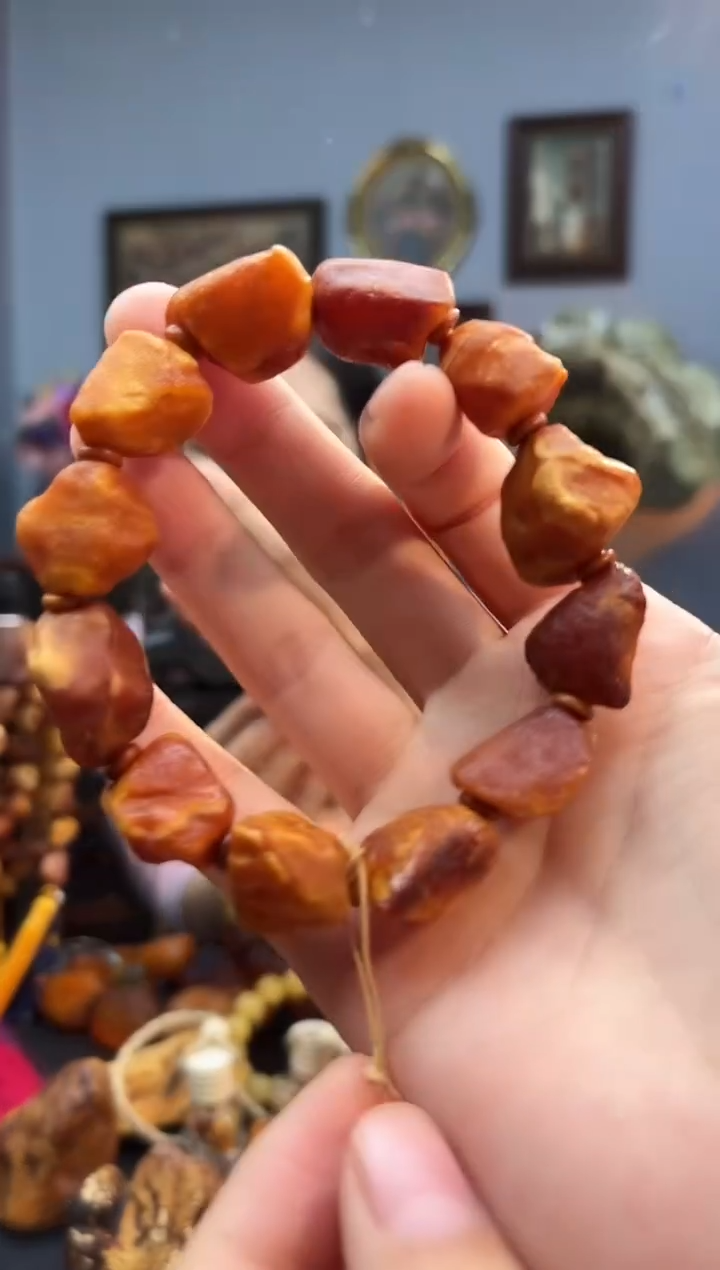 手串琥珀未镶嵌手串