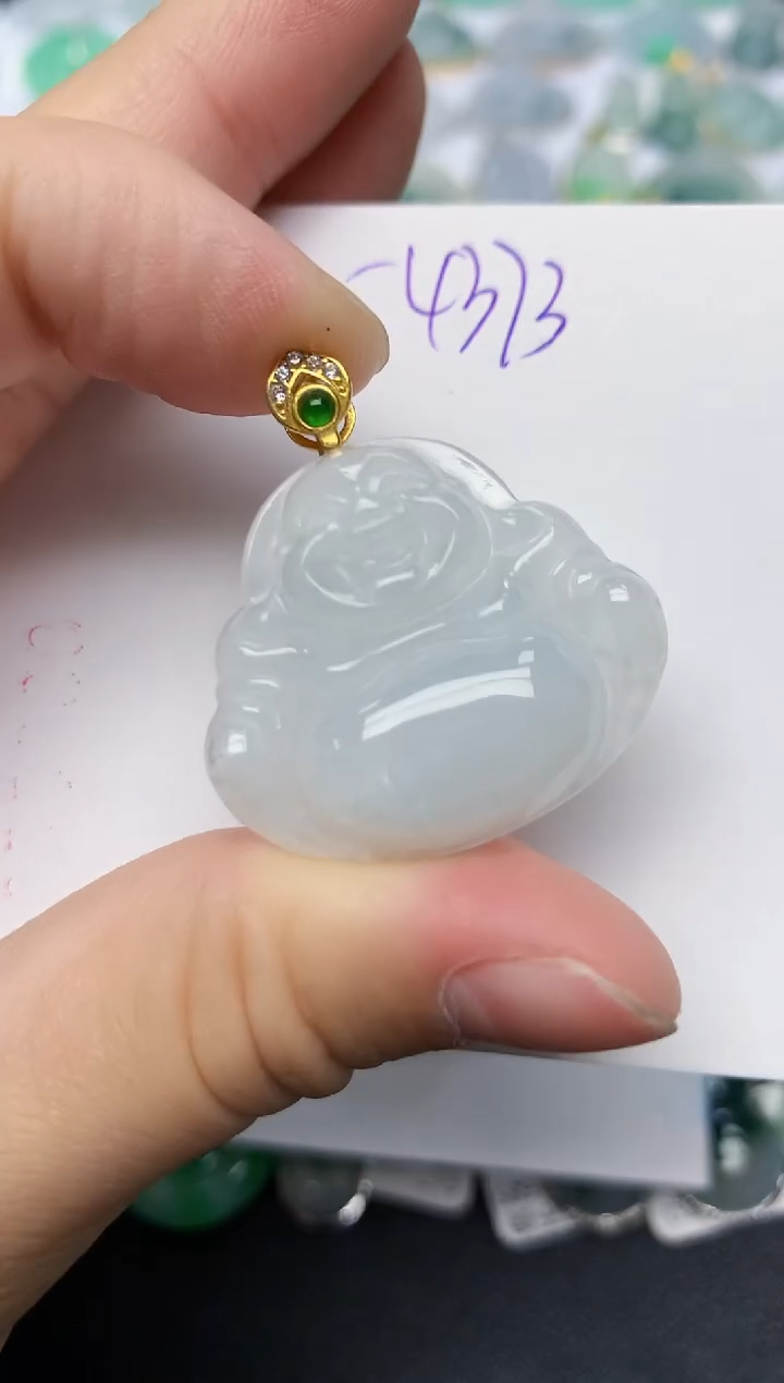 颈饰未镶嵌翡翠天然缅甸A货翡翠百元以上9元证书费自理