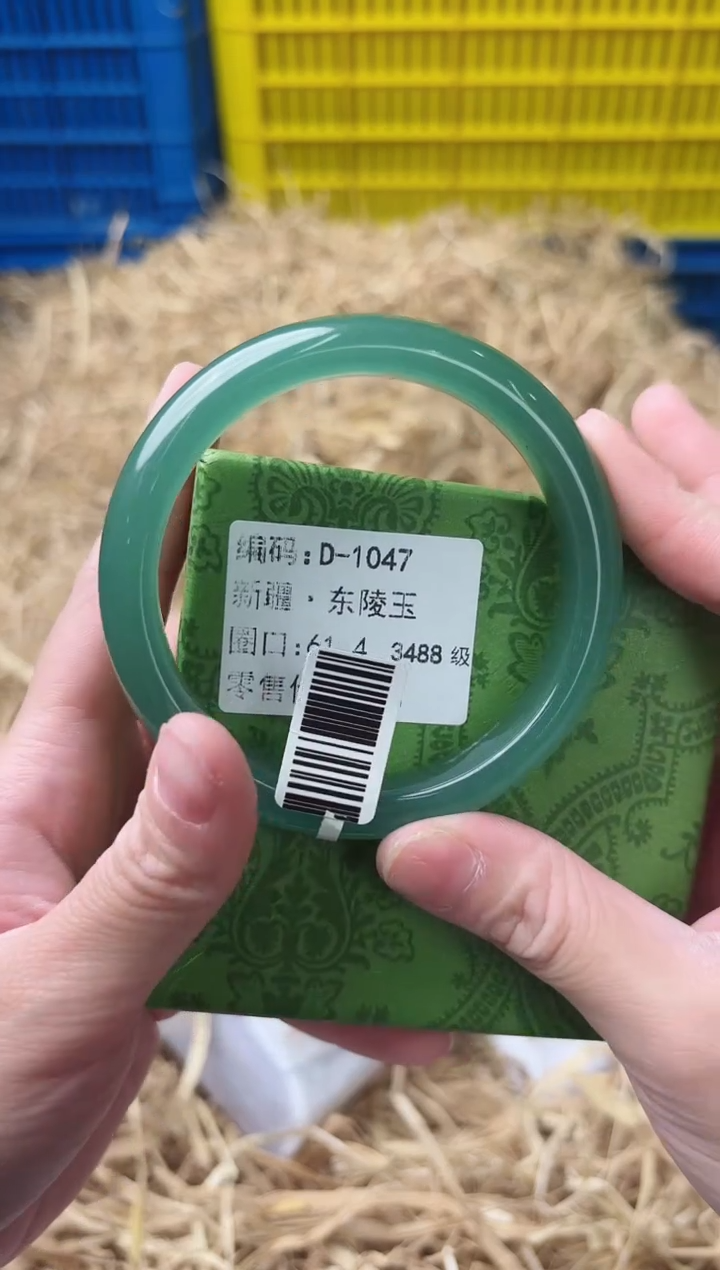 未镶嵌手镯石英质玉D-1047