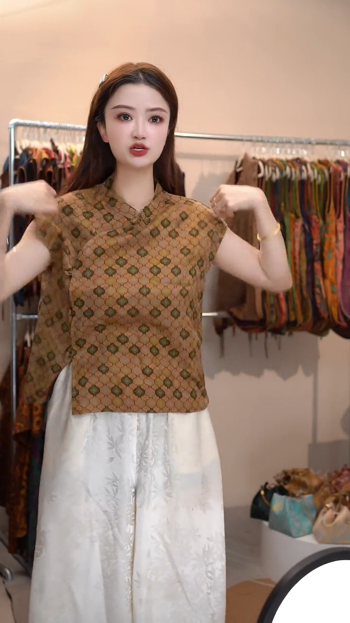 清仓不退不换君子纤桑蚕丝女装香云纱