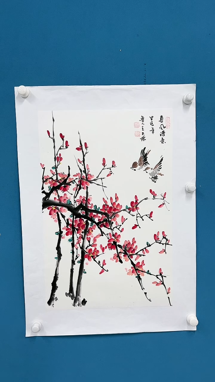 【闪购商品】国画2.9-甄选-王夫怀-四尺三开-27