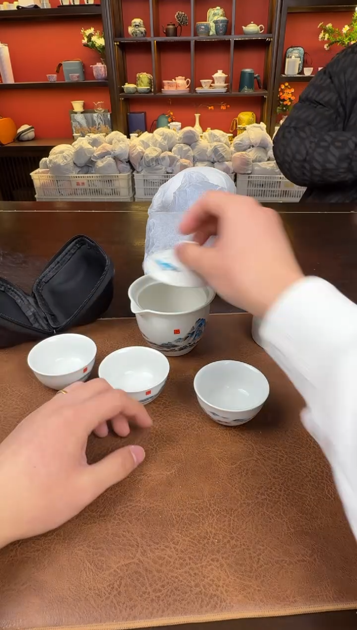 【闪购商品】蓝江山四杯111111111111111