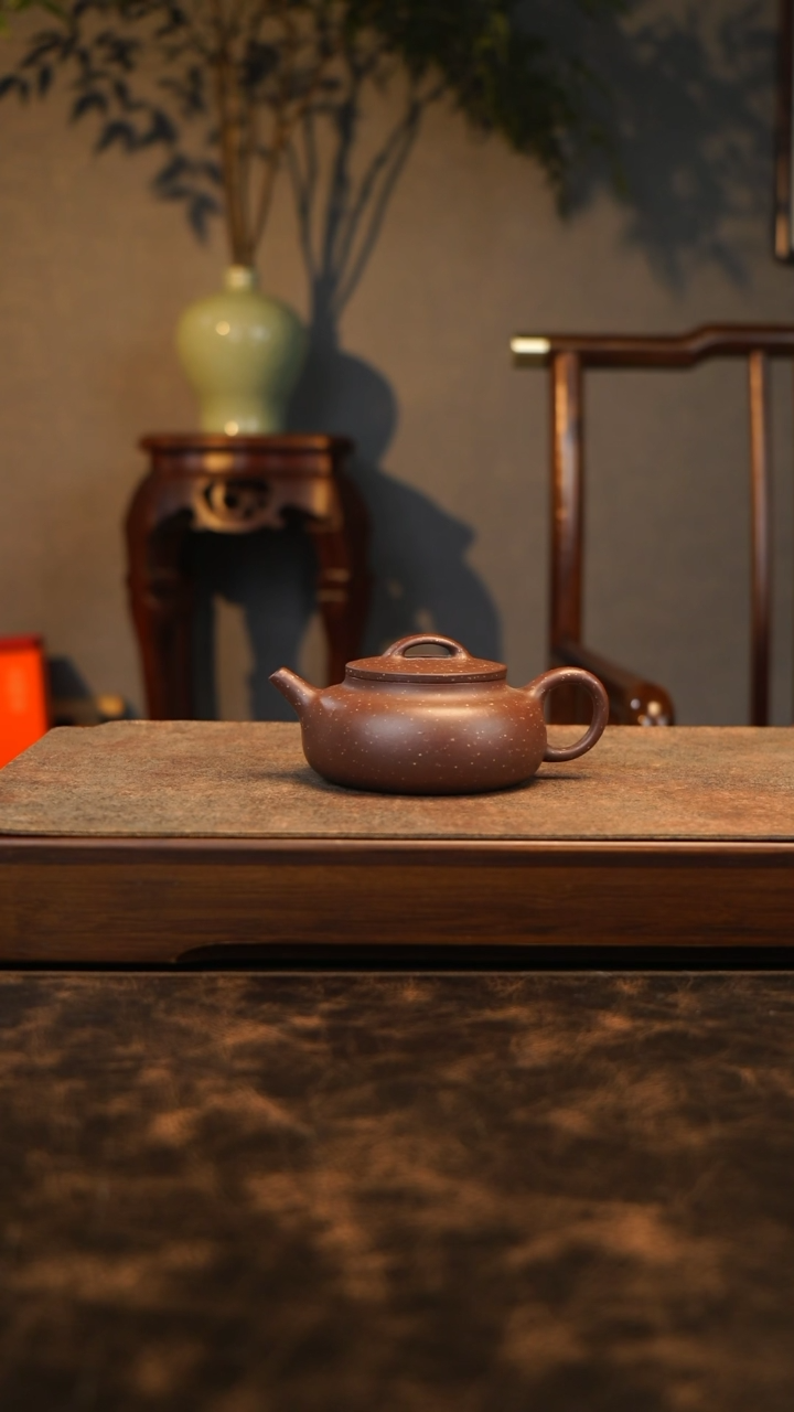 【闪购商品】紫砂壶吴姐明徒弟—陆涛《素镜》