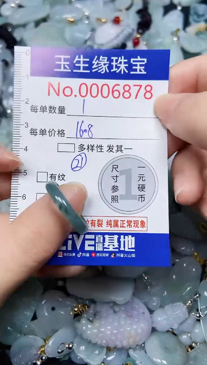 【闪购商品】翡翠颈饰未镶嵌闪购00006878