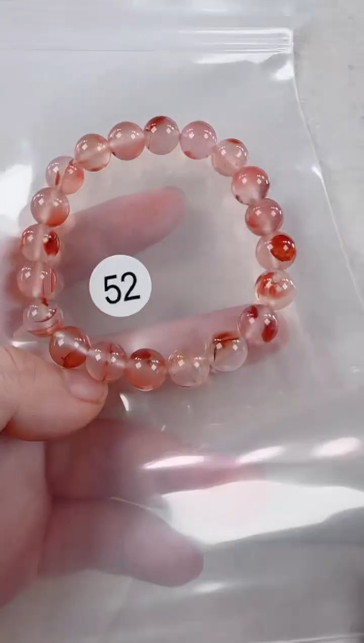 未镶嵌手串南红玛瑙原矿无优化无胶裂冰飘飘红单圈9+