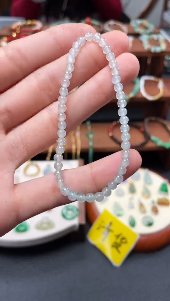 【闪购商品】翡翠套链未镶嵌一个  JK716