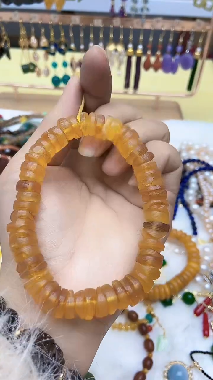 【闪购商品】琥珀手链未镶嵌A43DSGTFGHDX