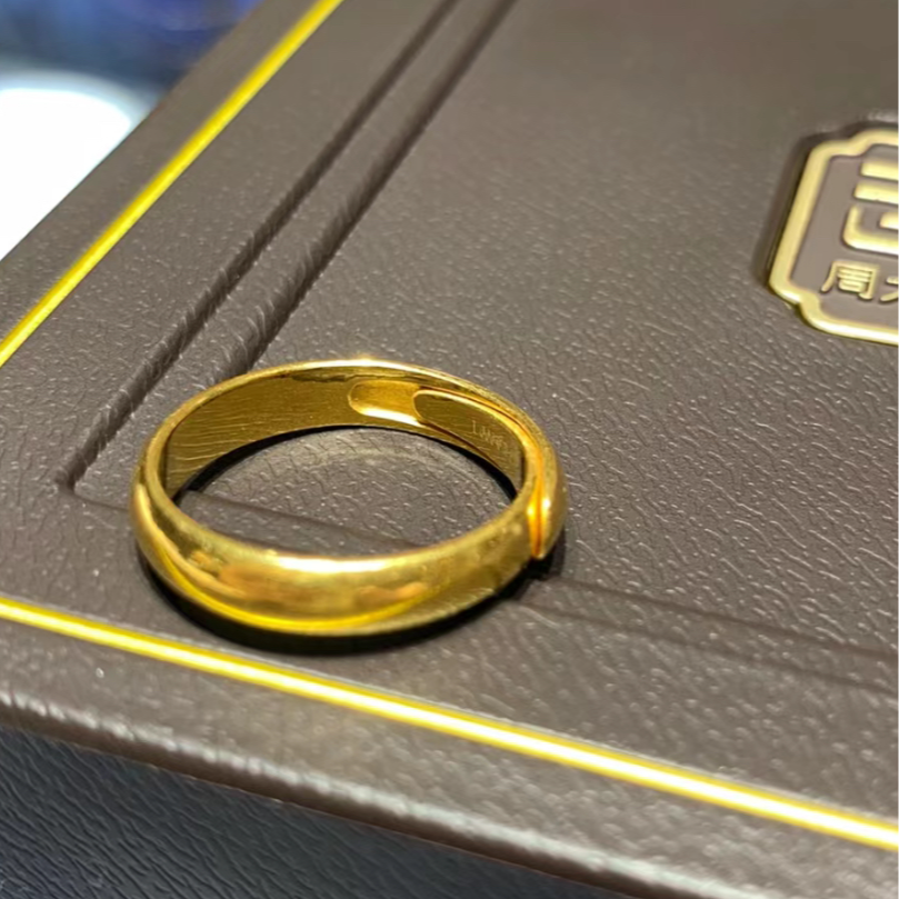 大气时尚潮流百搭金色创意饰品