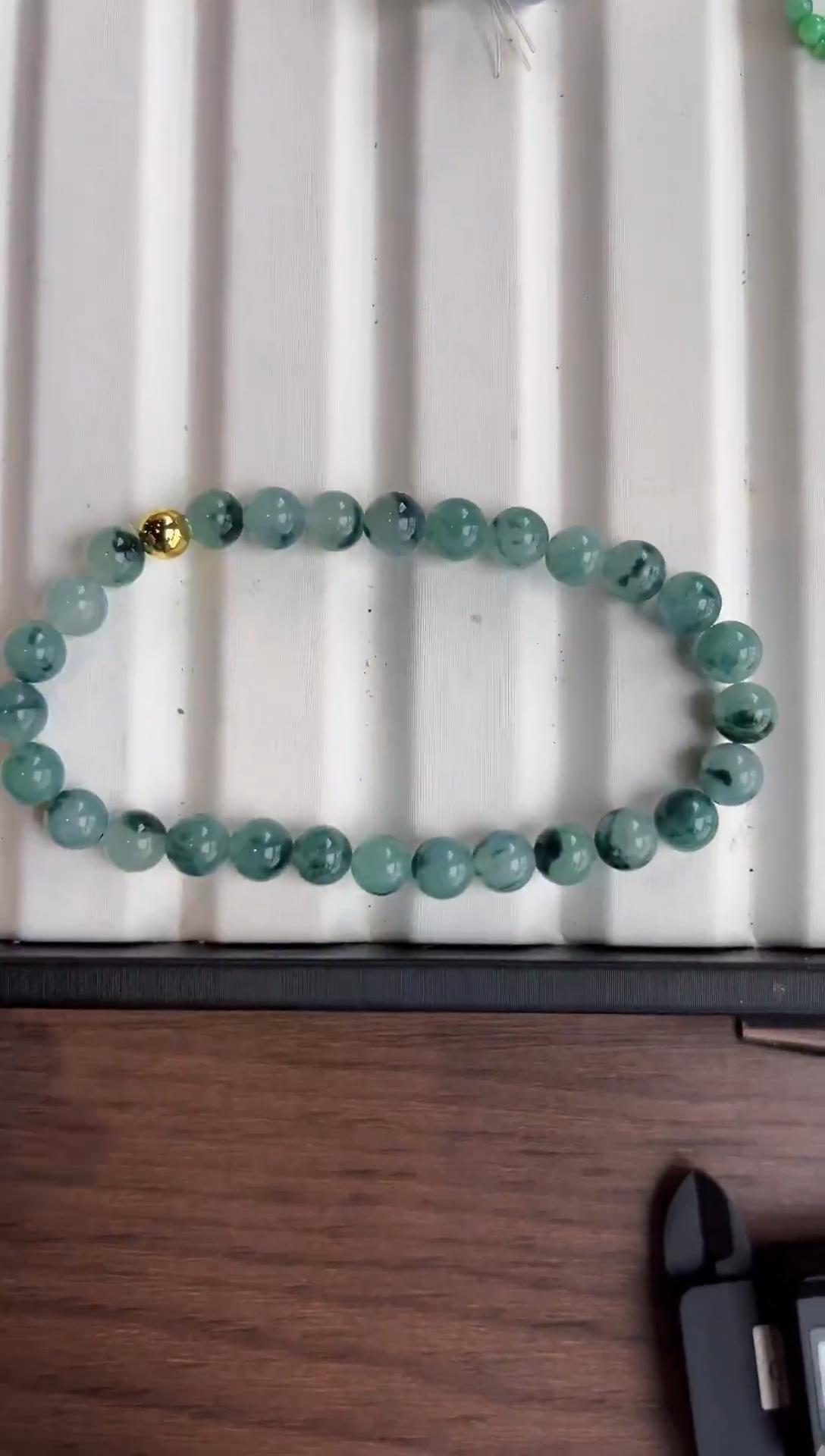 散珠翡翠翡翠手串卡7+   