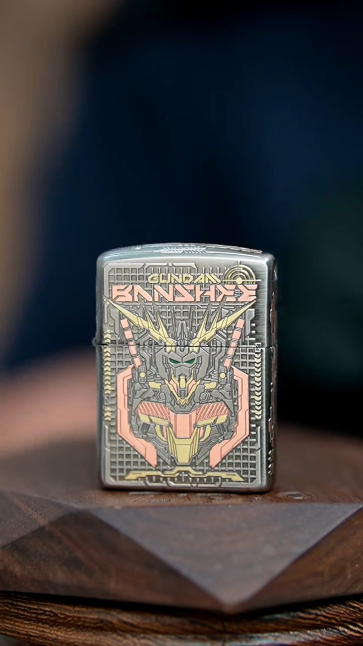 铜Zippo官方正品 双色高达