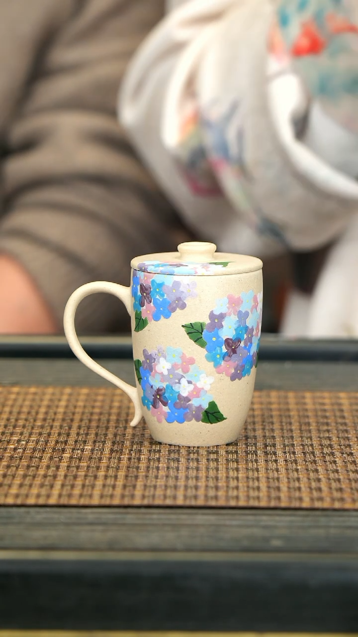 【闪购商品】紫砂茶壶YT53无尽夏 盖杯