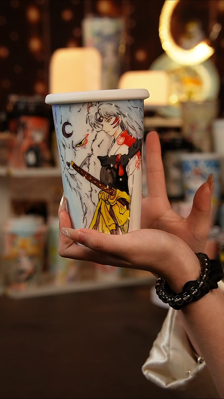 (玉泥）景德镇手工手绘文创陶瓷杯