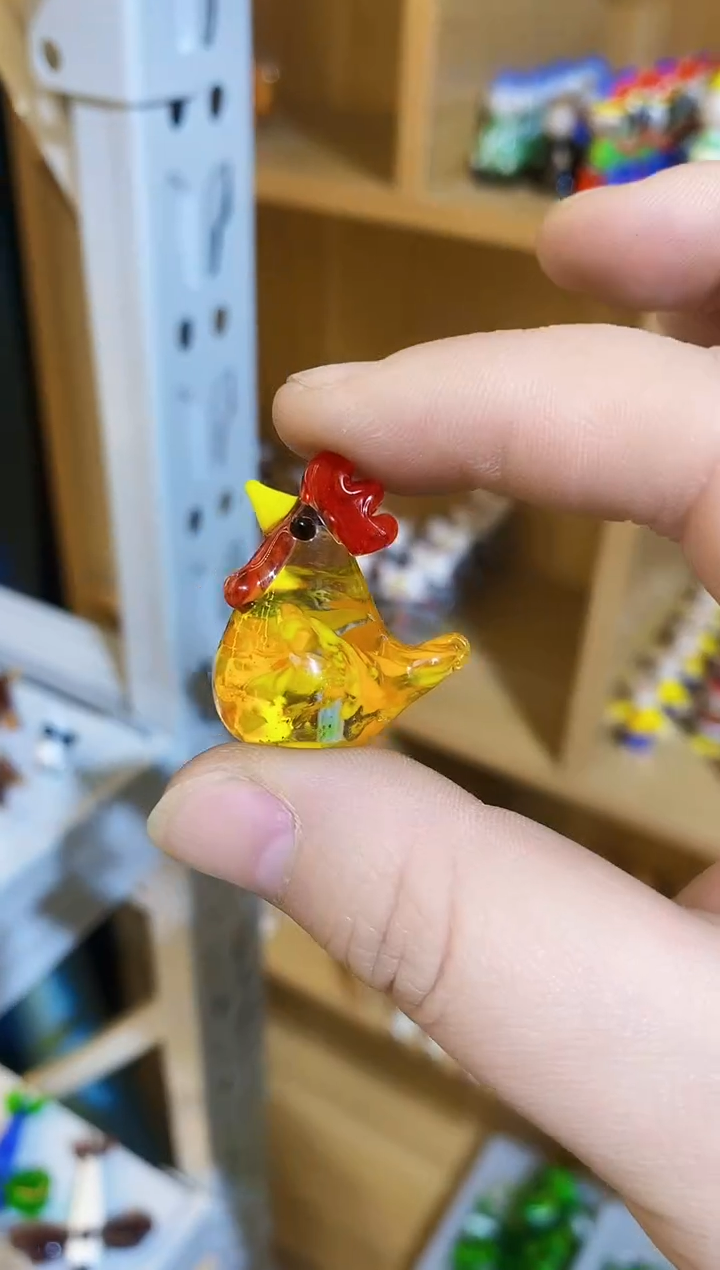 【闪购商品】琉璃手工艺品小透咕咕鸡