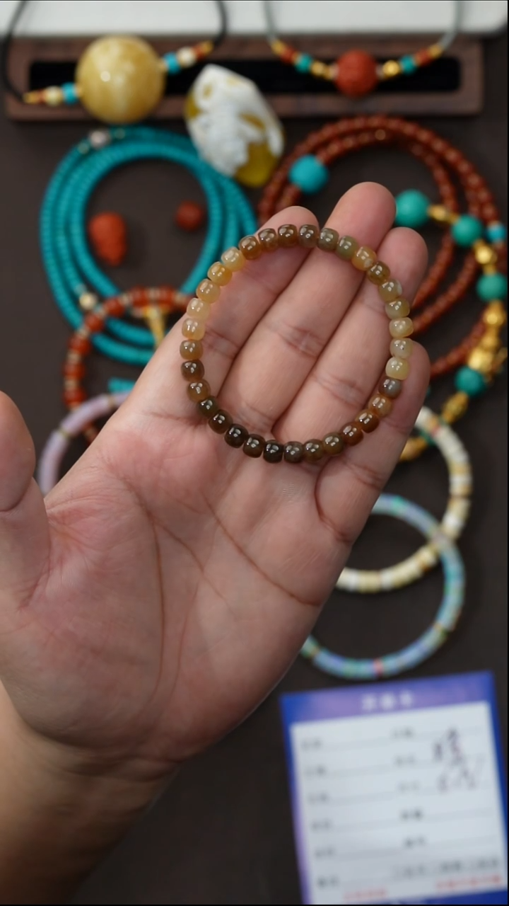 未镶嵌手串和田玉宇和田玉手串