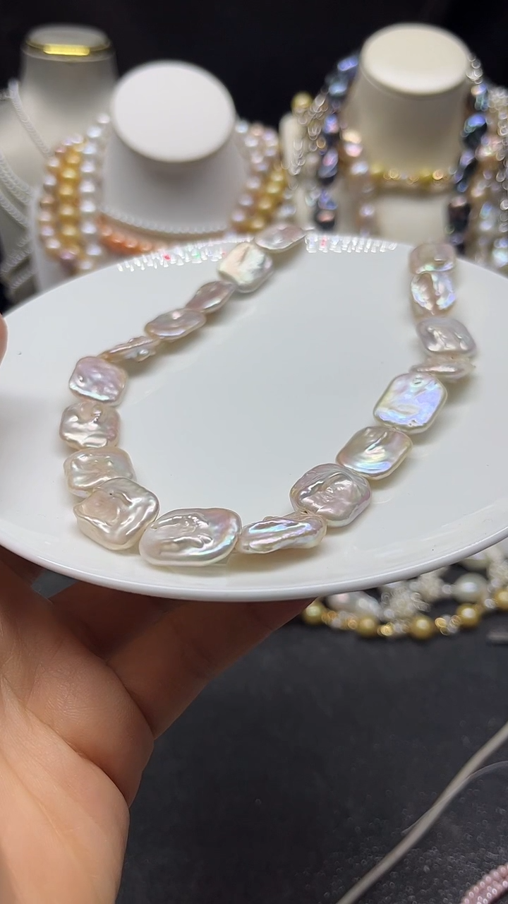 颈饰未镶嵌淡水珍珠多人