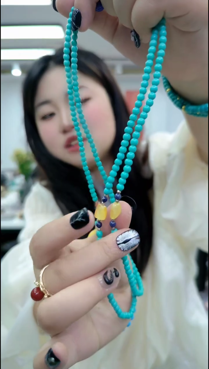 【闪购商品】香榧木1035锁骨链长链