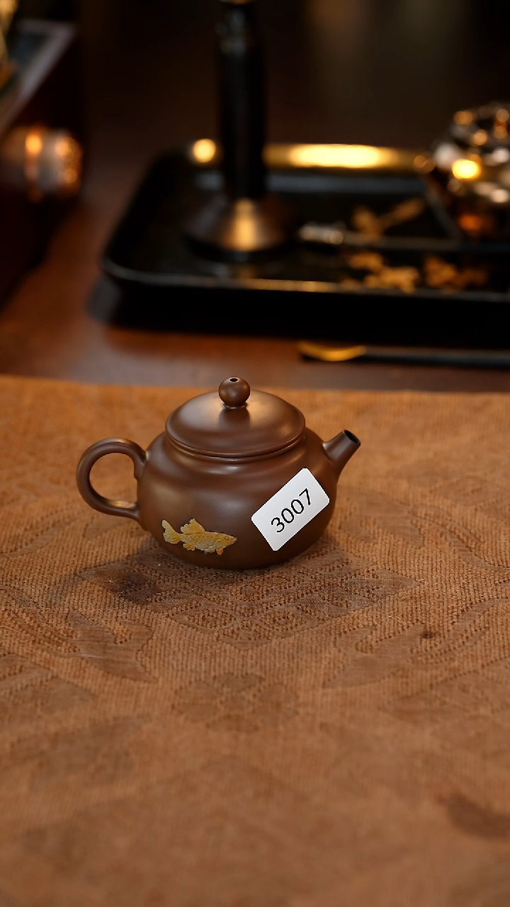 【闪购商品】雲梦茶器紫陶小壶3007