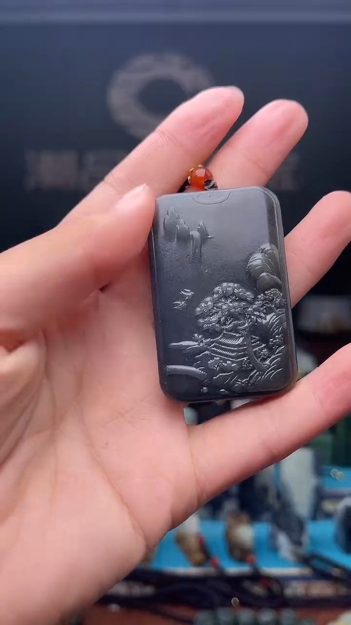 未镶嵌和田玉挂件1