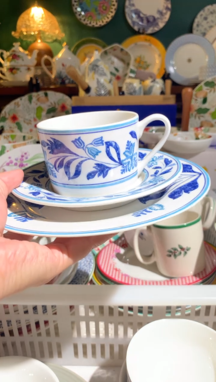 陶陶瓷原单CC026餐具三件套