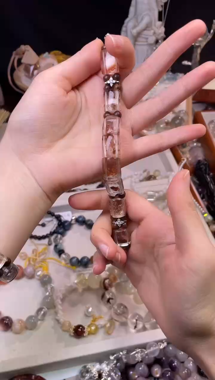 未镶嵌手链水晶1438多样性发货