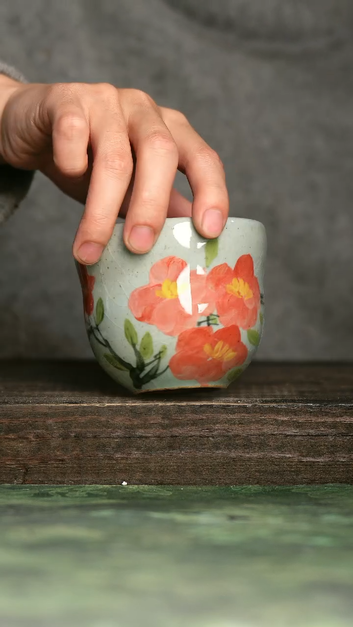 【闪购商品】青诗集手工手绘瓷器