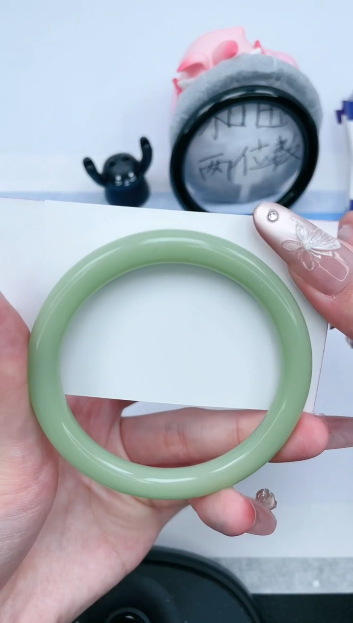 石英质玉未镶嵌手镯427-58.3