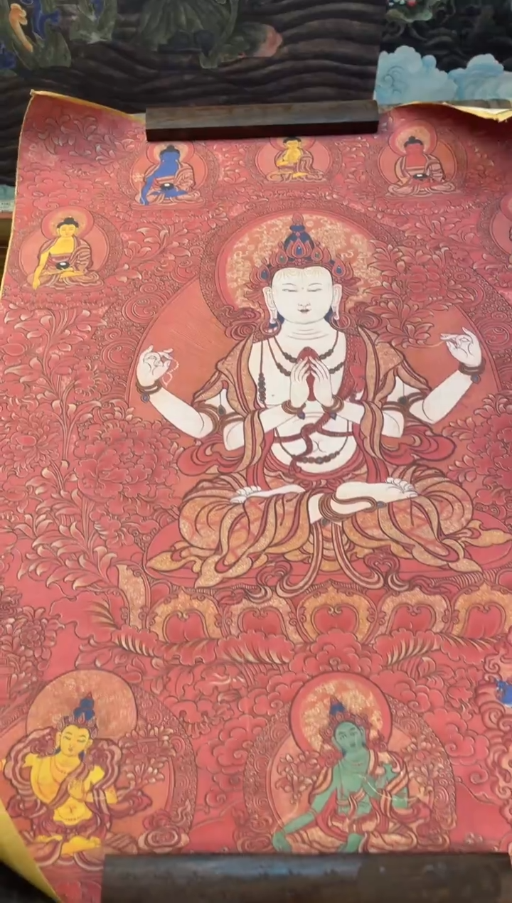 卷轴画刘洋画院老六专属AA144
