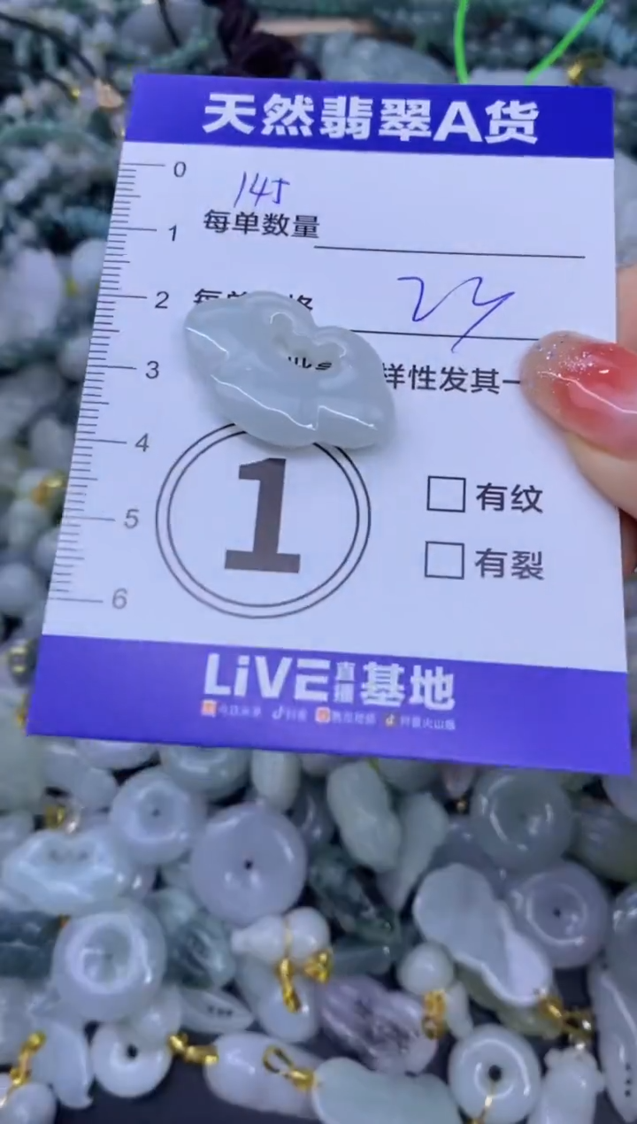 颈饰未镶嵌翡翠天然翡翠A货批量多样性发一件