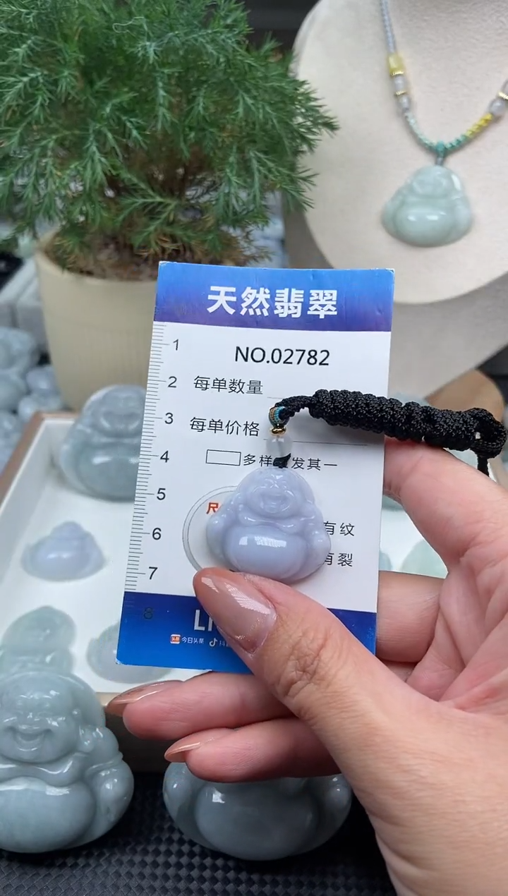 颈饰未镶嵌翡翠纯天然A货翡翠2782