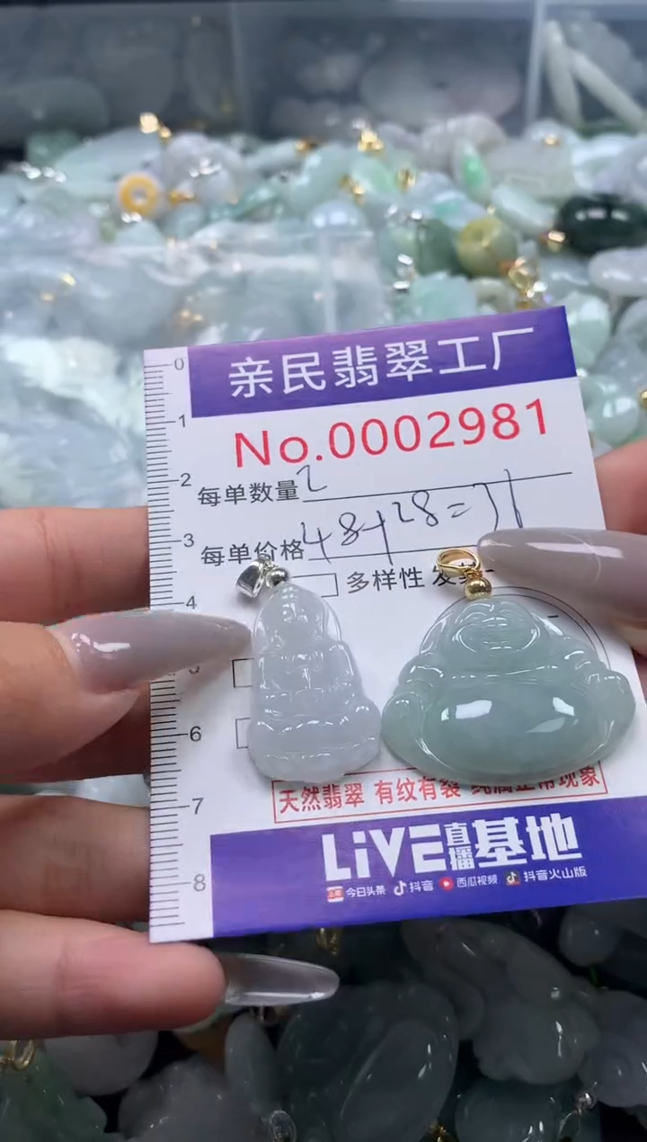 颈饰未镶嵌翡翠2981