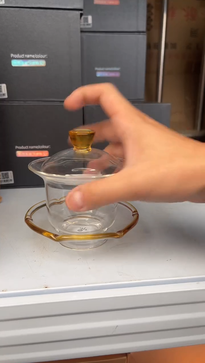 【闪购商品】禾荷盖碗浅黄色。。。