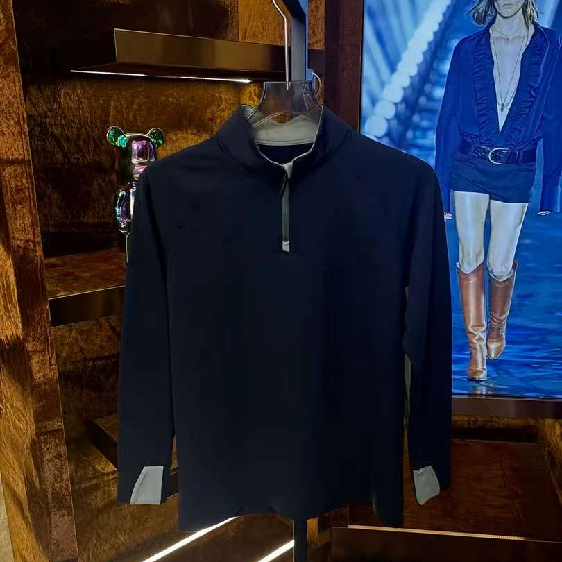 （L）半拉链冬季加绒新款卫衣百搭款