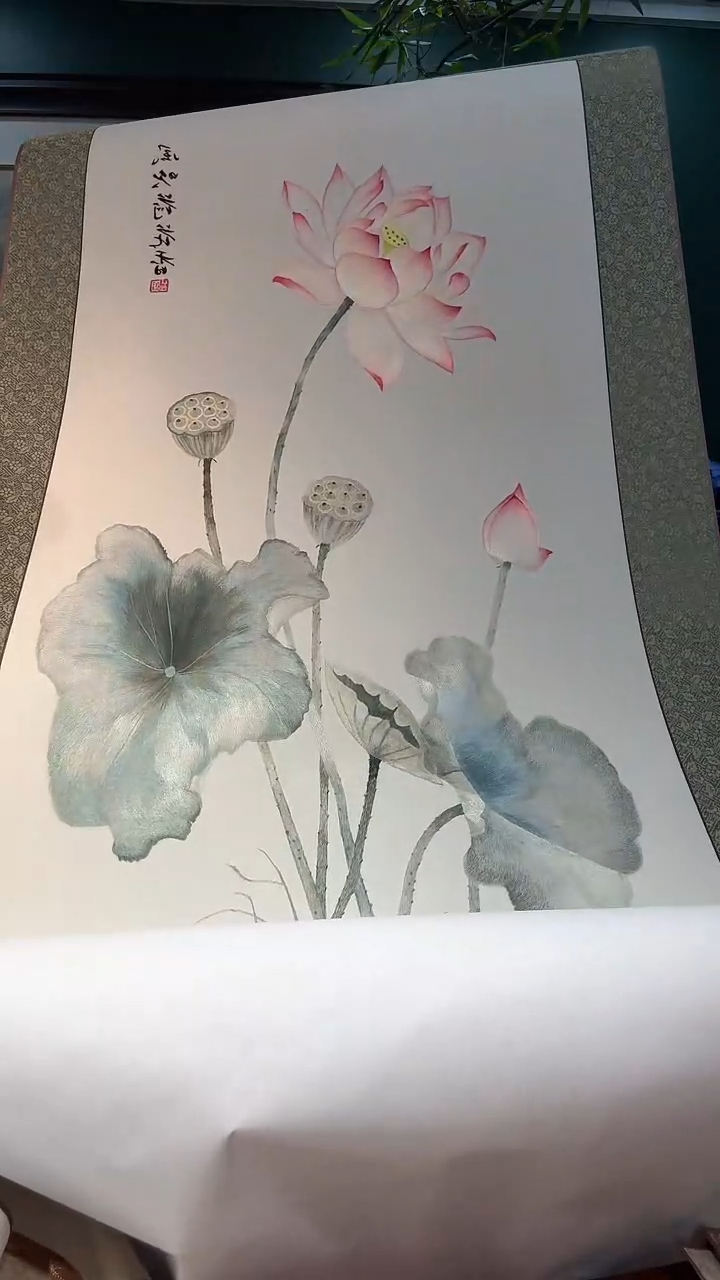 刺绣非遗苏绣手工刺绣软裱