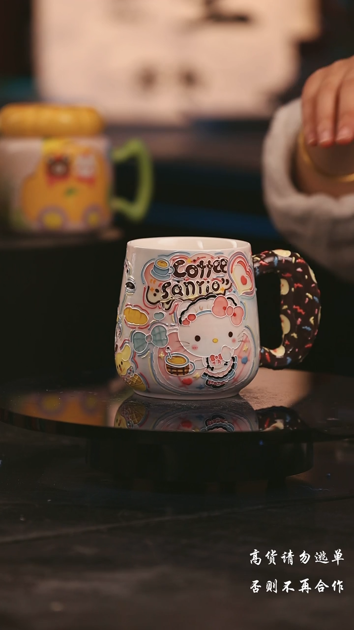 陶瓷景德镇可爱设计师款陶瓷 