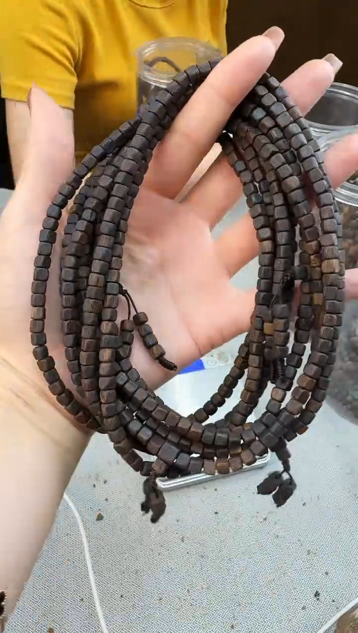 手串沉香0518紫棋沉水方珠多圈多样性发一
