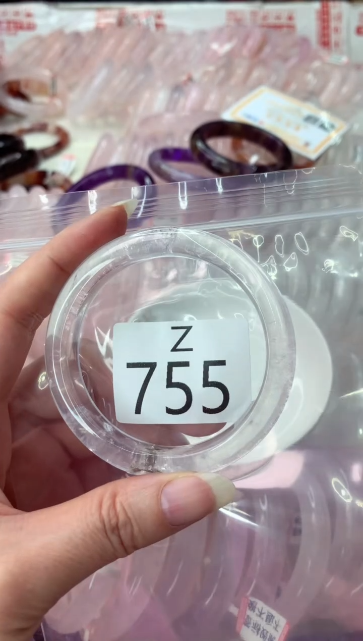 未镶嵌手镯水晶Z755-54