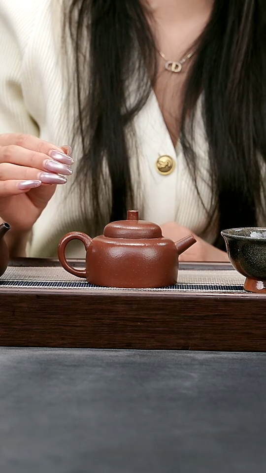 【闪购商品】紫砂茶壶红降坡百纳