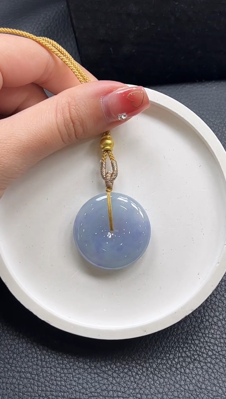 【闪购商品】翡翠颈饰未镶嵌平安扣