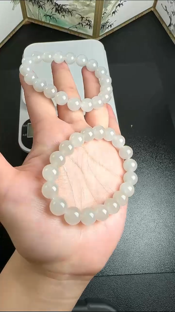 【闪购商品】和田玉手串未镶嵌WY0215076多样性发一