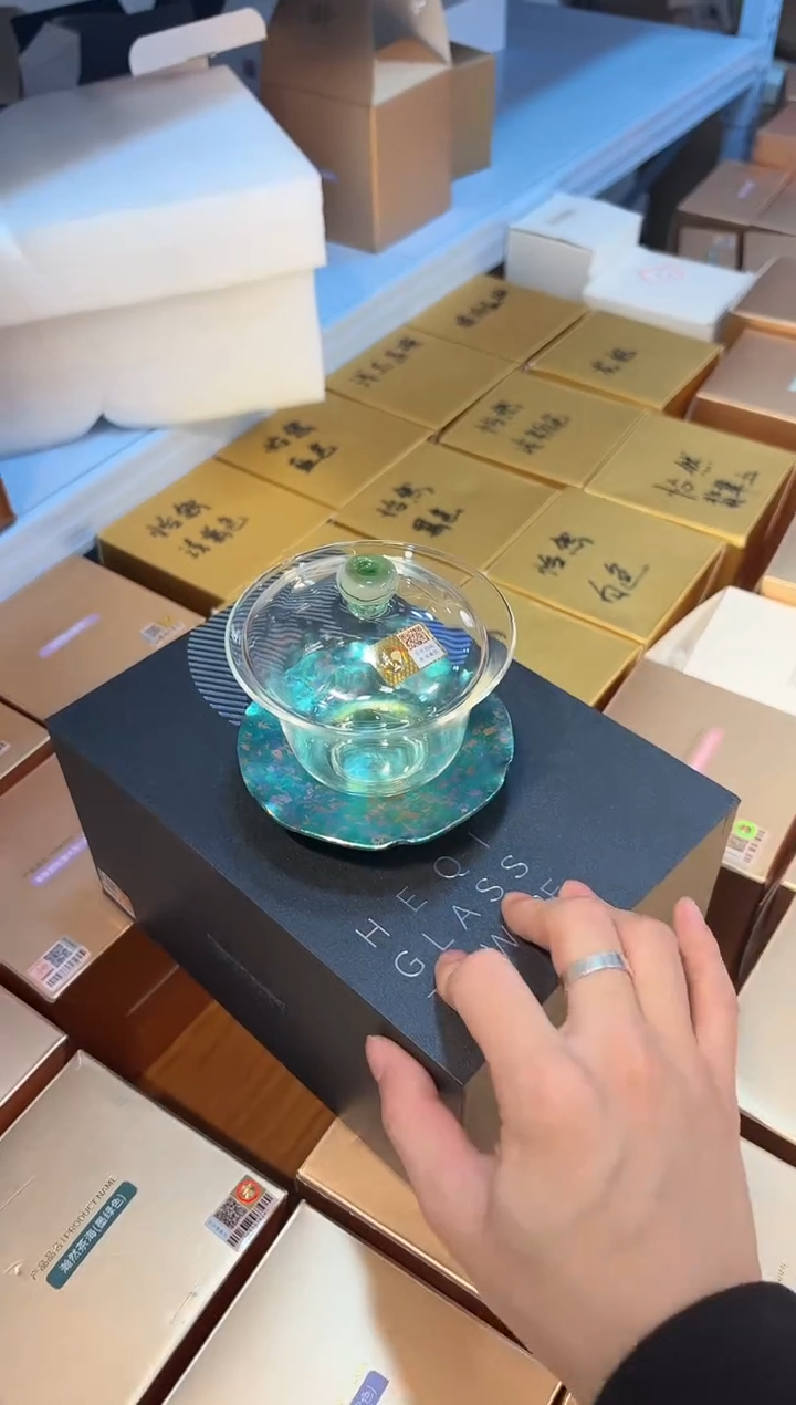 【闪购商品】禾器-曜辰盖碗-翠玉绿