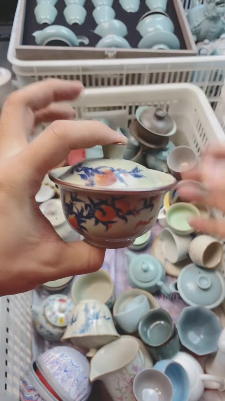 【闪购商品】微微瑕茶杯茶碗茶壶