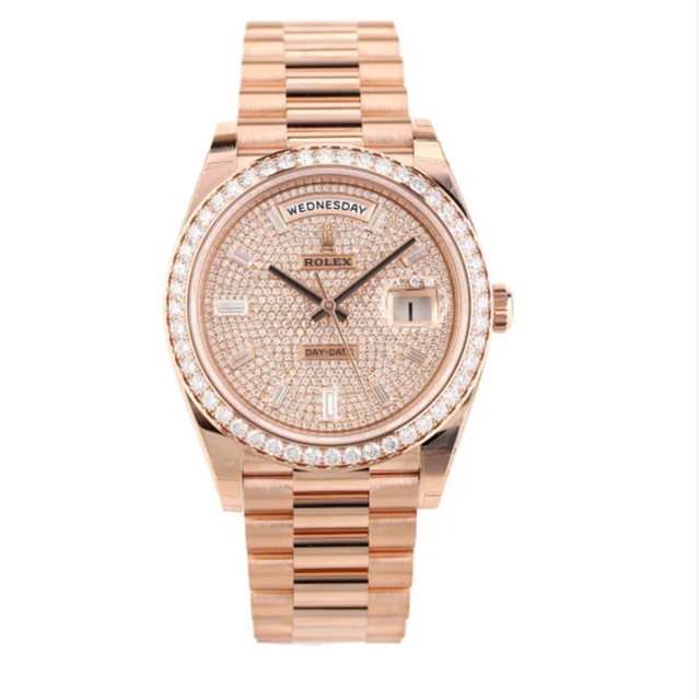 未使用 Rolex/劳力士 礼尚往来228345卡25年劳力士男表4T9P5