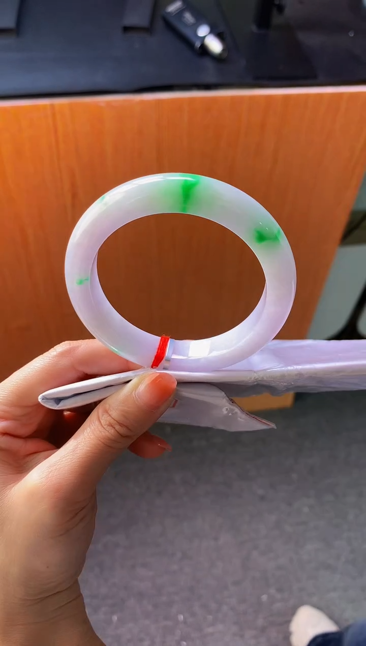 未镶嵌手镯翡翠-T840 圈口57.6 