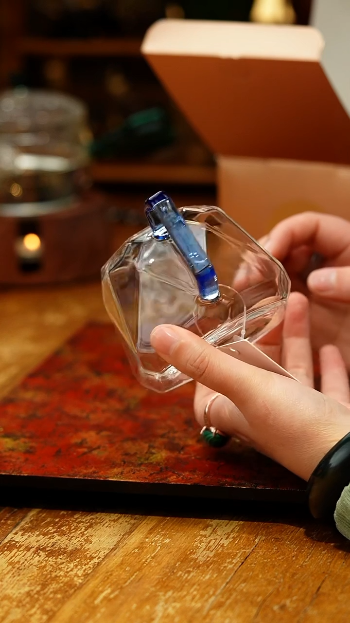 【闪购商品】禾器/晶彩璀璨茶海/浅蓝