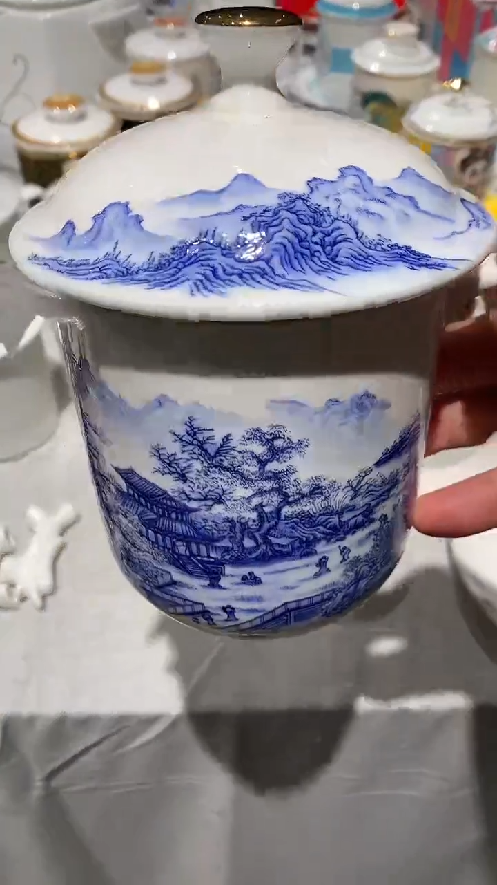 茶漏杯隆达骨质瓷
