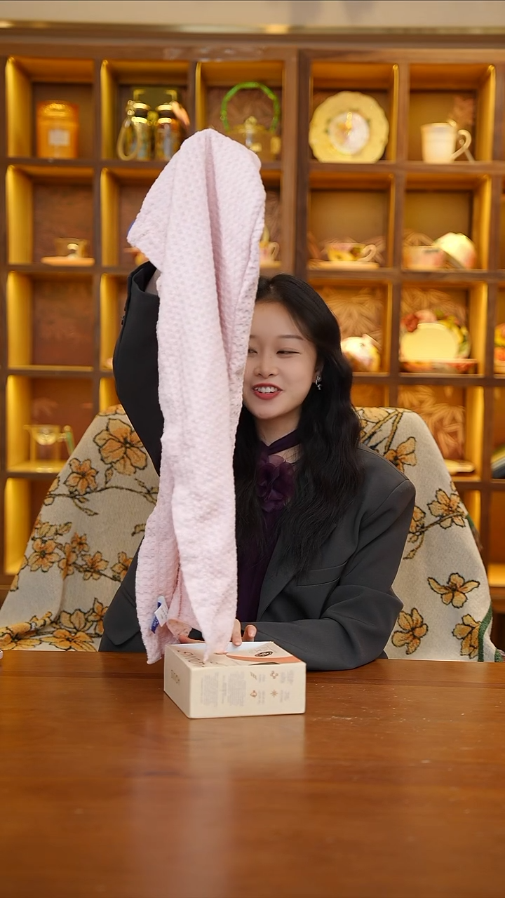 陶129-美国AQUIS四代干发帽30x74cm粉色【CF3400】