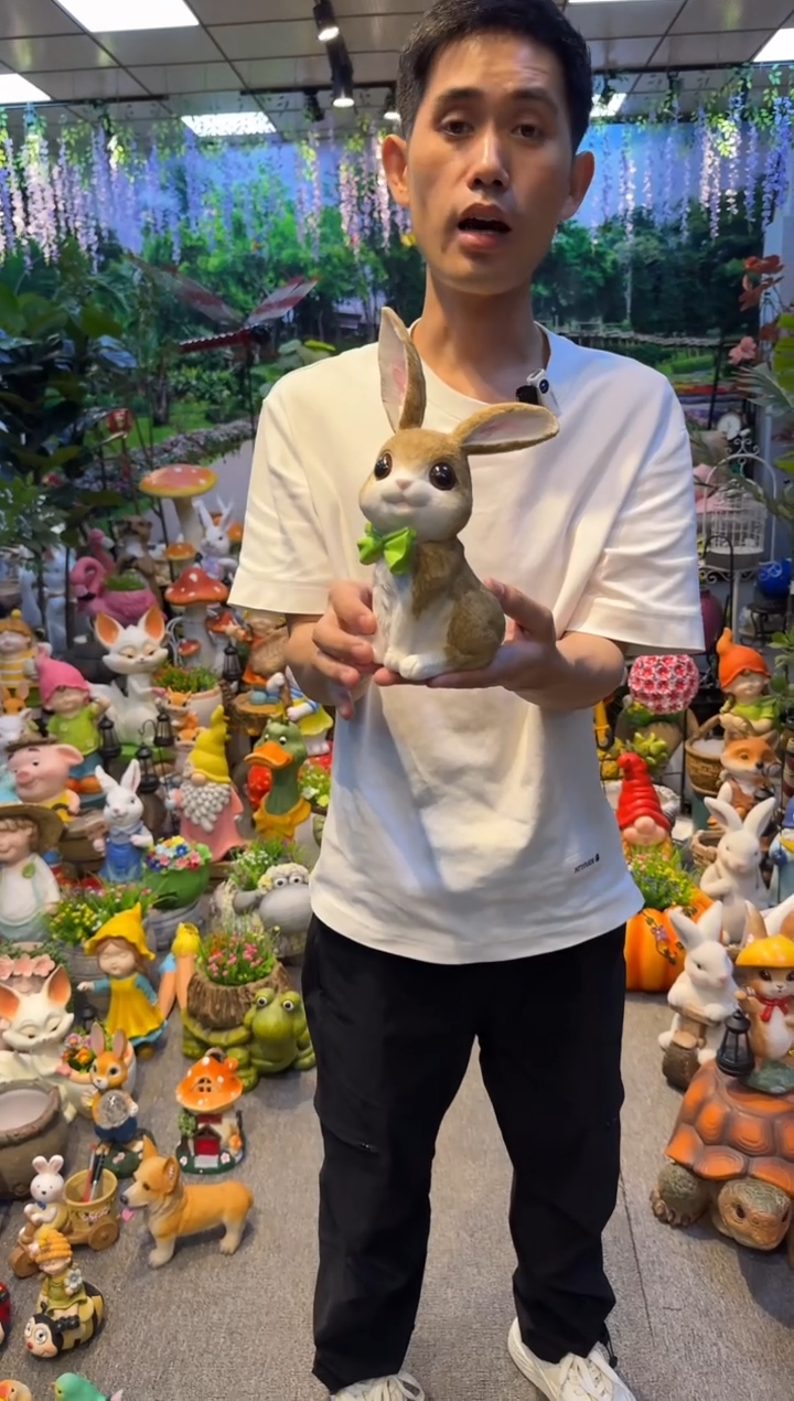 无花朵花园庭院摆件&00&