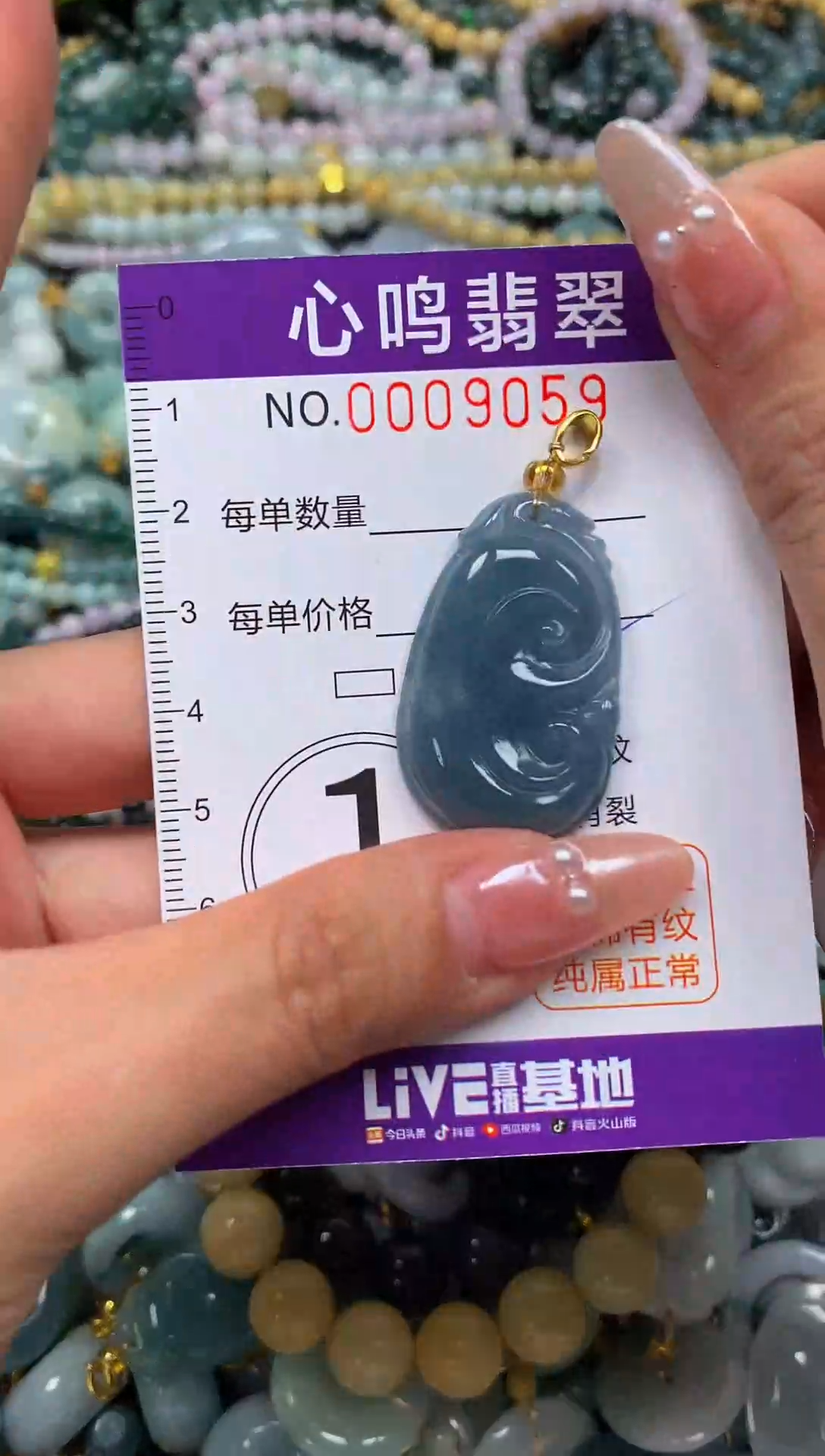 颈饰未镶嵌翡翠闪购009059