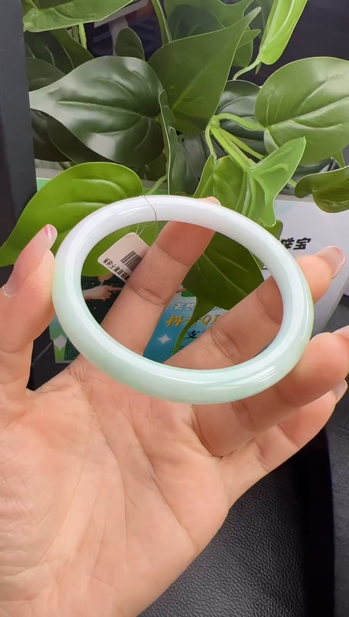 【闪购商品】翡翠手镯未镶嵌K683-5 手镯 53-54圈